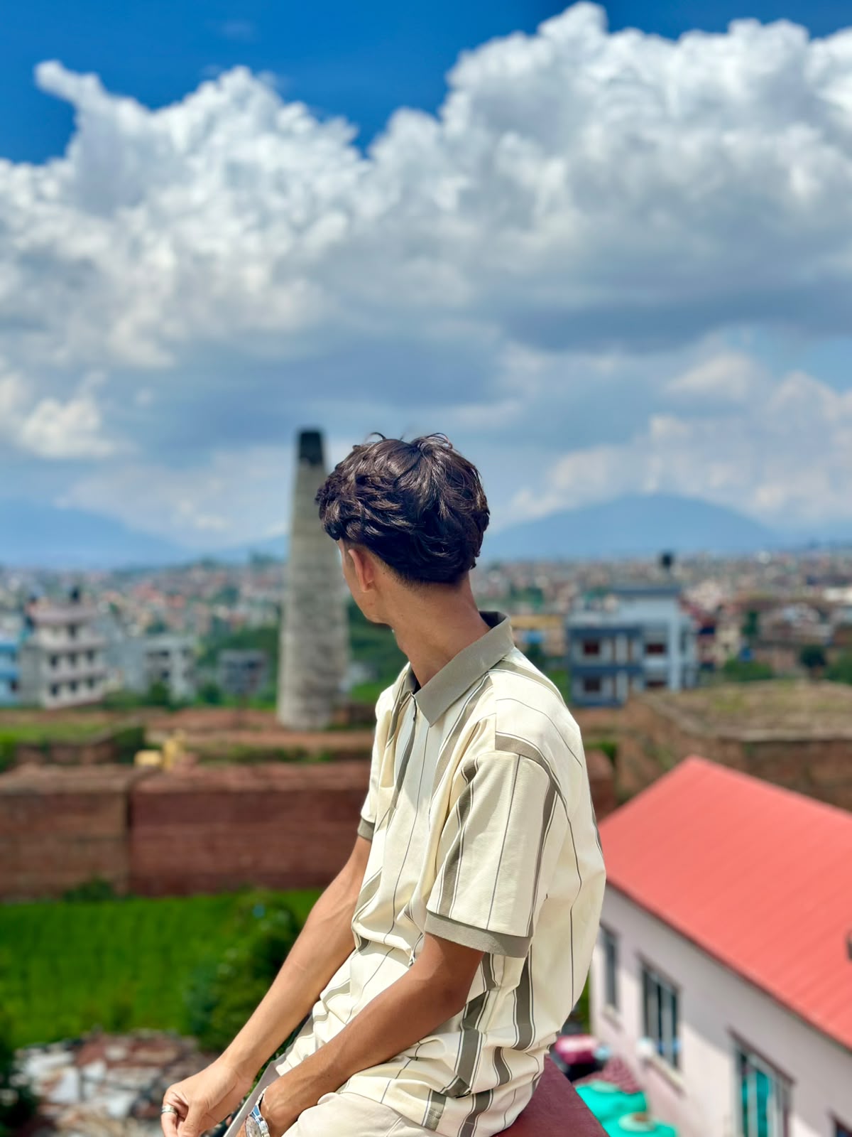 Pratik Dahal portrait in About section