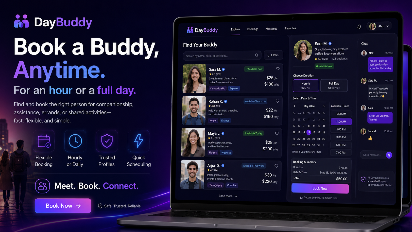 DayBuddy project preview